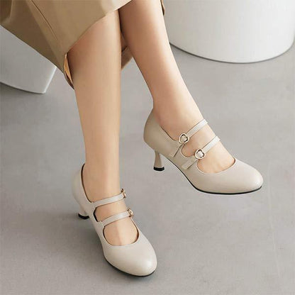Women'S Mary Jane Vintage Pumps 37843206C