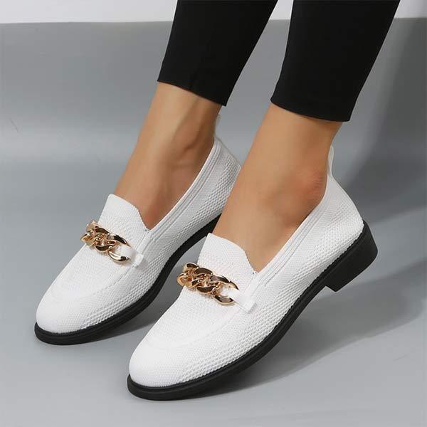 Women'S Flyknit Pump Chain Flats 54921441C