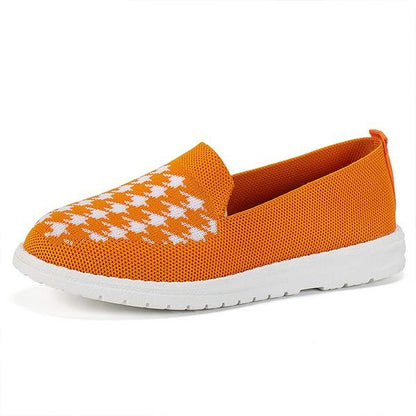 Women's Fabric Slip On Flat Casual Shoes 50121077C