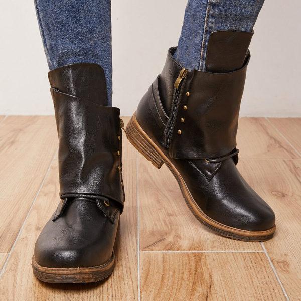 Women'S Comfort Vintage Ankle Boots 45278167