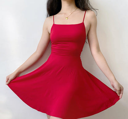 Winnifred Backless Halter Dress ~ HANDMADE