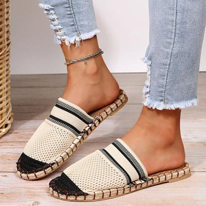 Hollow Flat Sandals