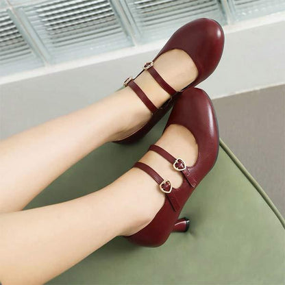 Women'S Mary Jane Vintage Pumps 37843206C
