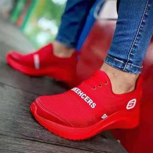 Women's Casual Athletic Breathable Mesh Slip On Sneakers