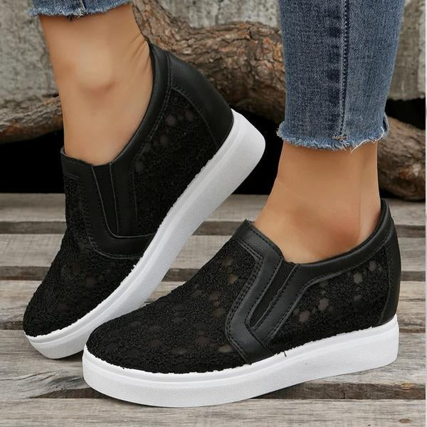 Women's Hollow Breathable Mesh Casual Shoes 34656642C