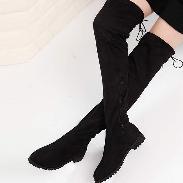 Women'S Flat Over The Knee Boots 03695778C