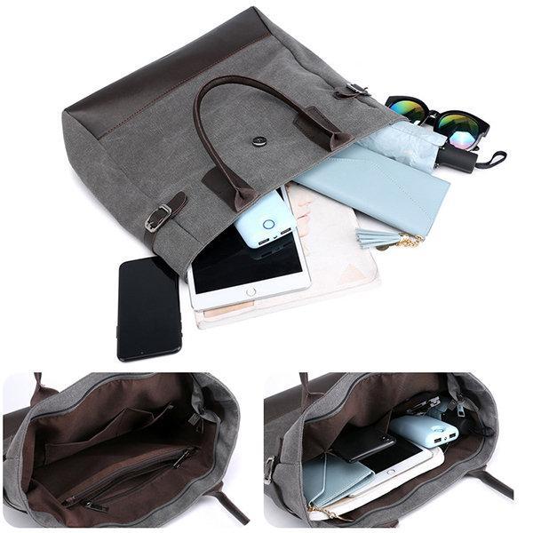KVKY Canvas Handbag