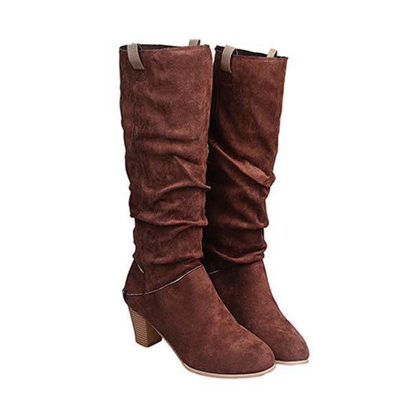 Women'S Chunky High Heel Boots 44120332C