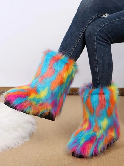 Plush Warm Snow Booties