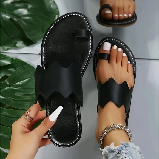 Women's Lightweight Toe Loop Sandals