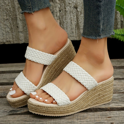 Platform Wedge Sandals for Women - Non Slip