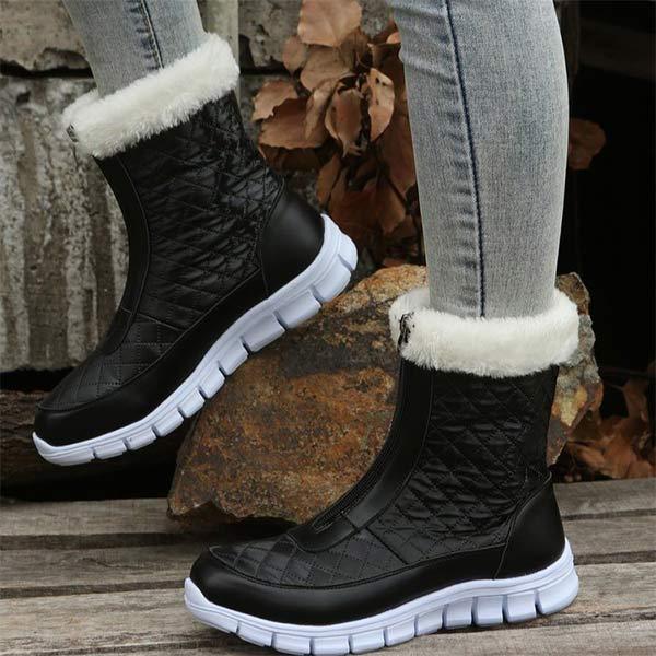 Women'S Fleece Warm Platform Snow Boots 10820817C