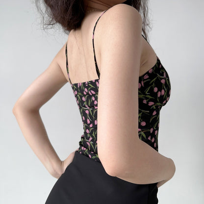 Pink Tulip Camisole Sling ~ HANDMADE