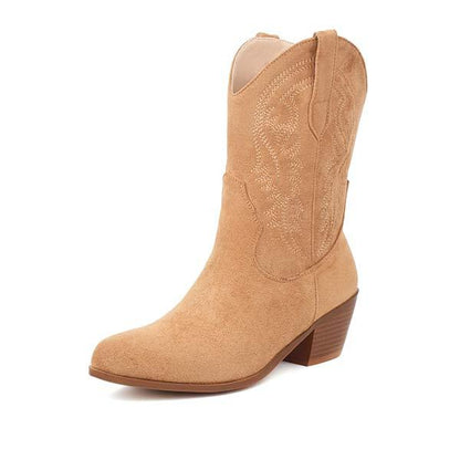 Women's Embroidered Western Cowboy Boots 51585051C