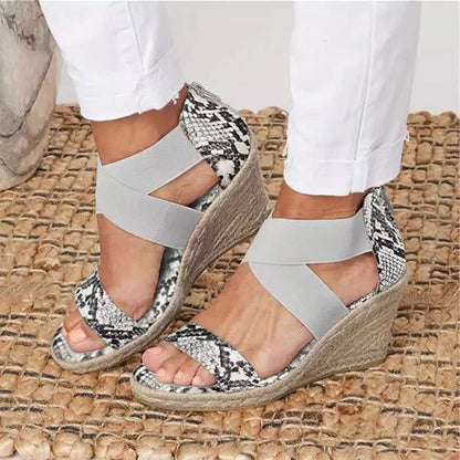 Women'S Open Toe Casual Wedges 38585070C