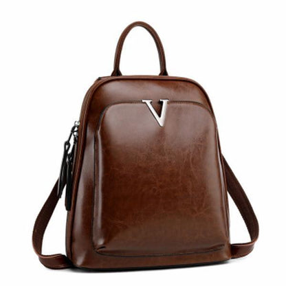 Casual  Cowhide Backpack Original Multi-functional Shoulder Bag