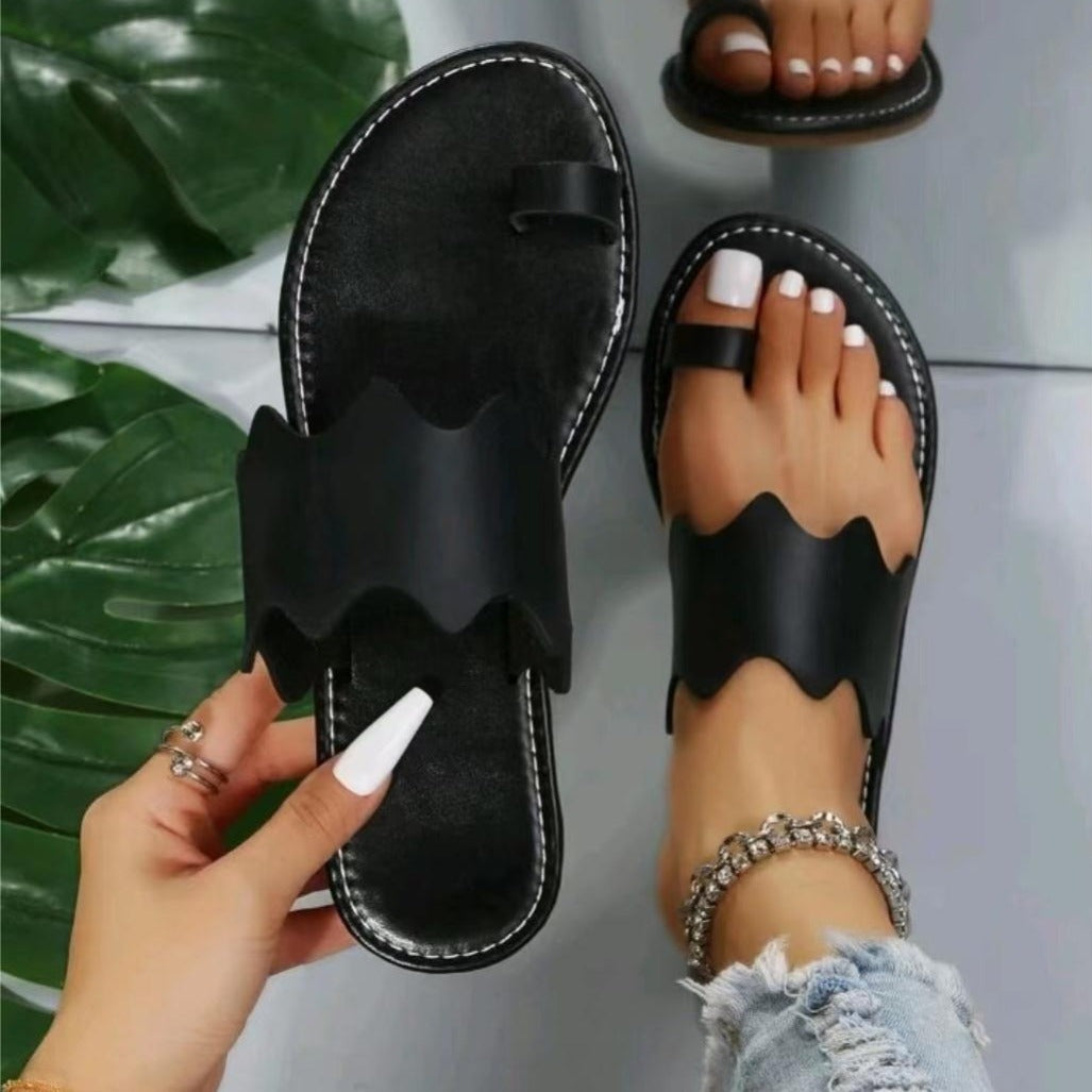 Women's Lightweight Toe Loop Sandals