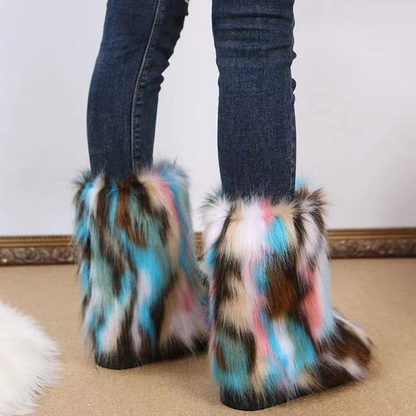 Plush Warm Snow Booties