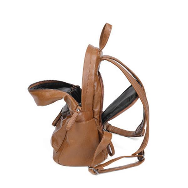 Dlkluo Large Capacity Multi-functional Backpack Solid Bag