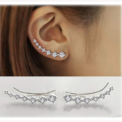 Big Dipper Stars Crystal Earrings